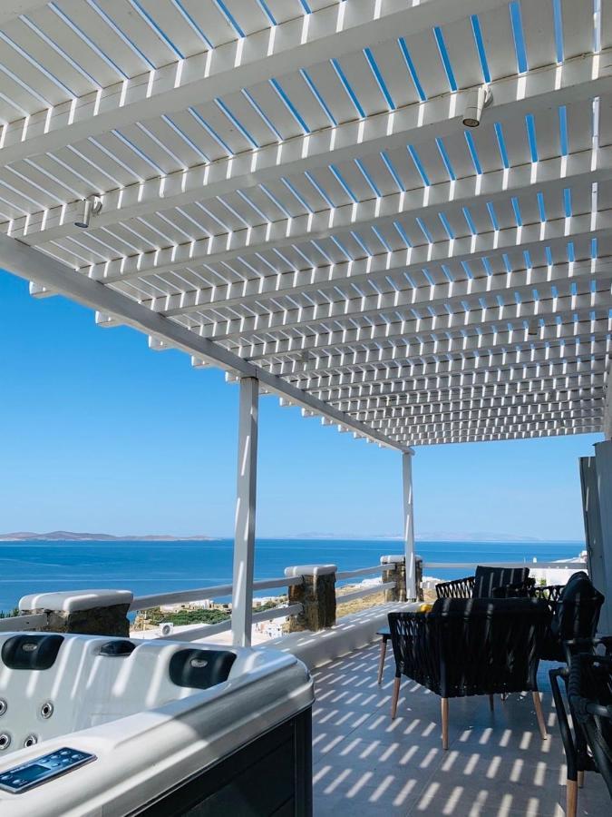 Seaview & Jacuzzi Summer Residence Mykonos Town Zewnętrze zdjęcie