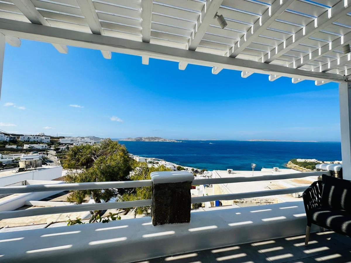 Seaview & Jacuzzi Summer Residence Mykonos Town Zewnętrze zdjęcie