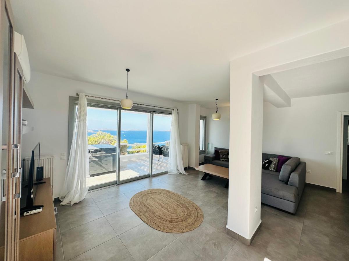 Seaview & Jacuzzi Summer Residence Mykonos Town Zewnętrze zdjęcie